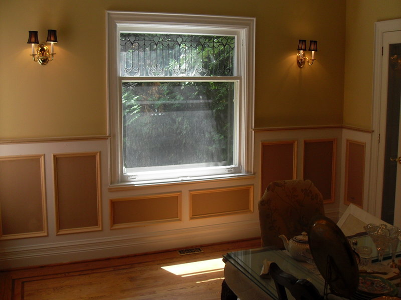 Wainscoting can transform your place into something more comfortable.